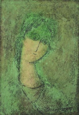 The green portrait